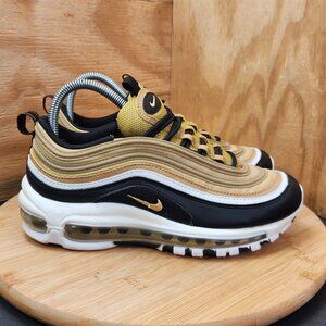 Nike Air Max 97 Womens Black Running Shoes Sneakers Size 7.5